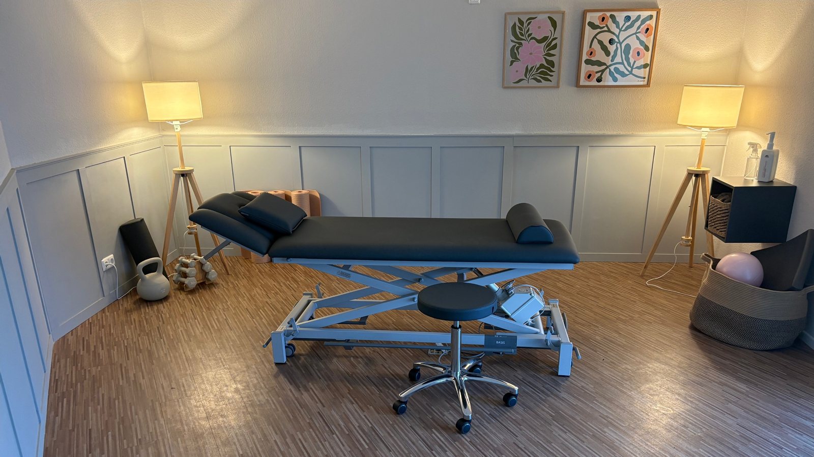 Behandlungsraum der PhysioPro-Praxis in Bad Schwartau