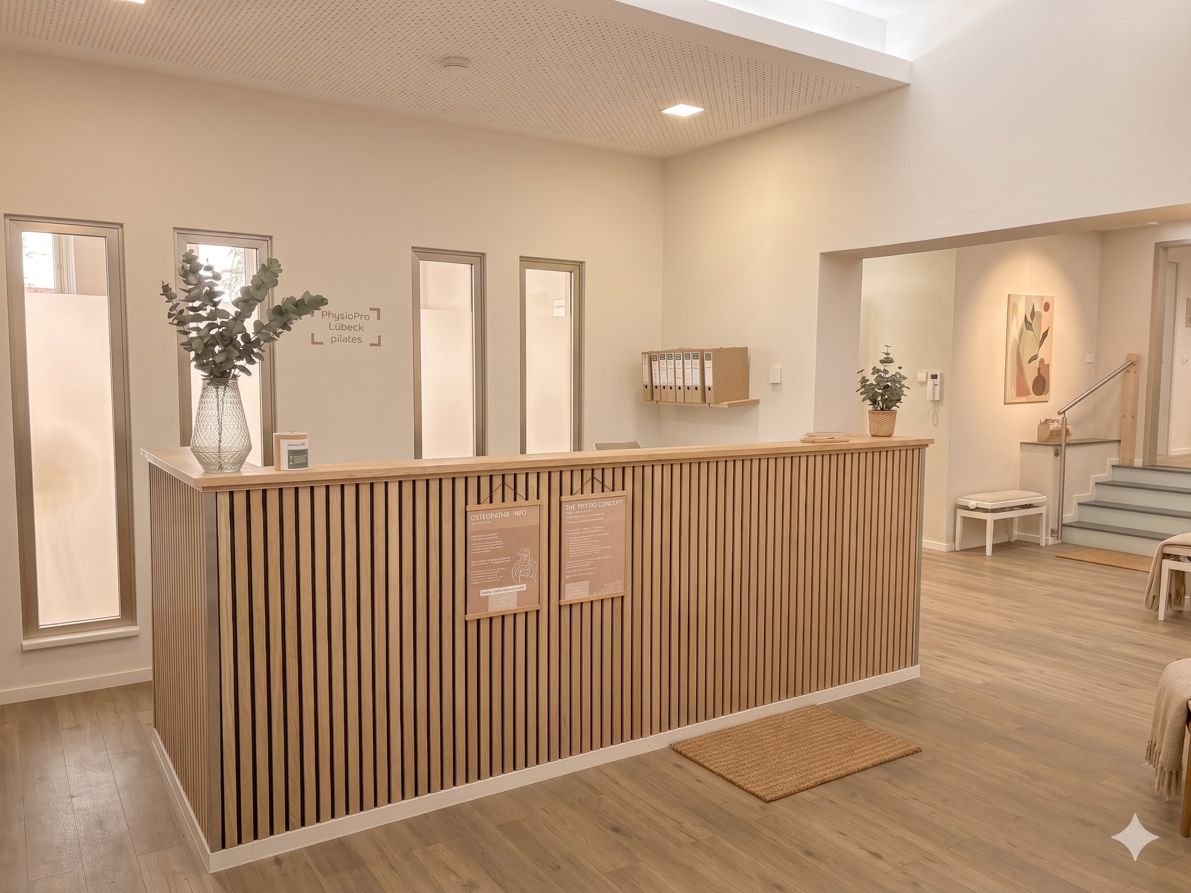 PhysioPro Lübeck – Empfang